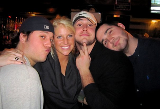 Illustration for article titled The One Where Some Vindictive Lady Sends Us Pictures Of Matthew Stafford Making Out With His Girlfriend